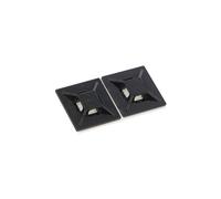 100 x ABMM-AT-C0 holder self-adhesive ABS black B. cable ties: 2.5-4.8 mm PANDUI
