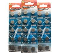 100 X AG13 LR44 L1154 357 A76 SR44 G13 Button Batteries by Eunicell