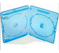 100 x Amaray Double Blu-ray Case (Face on Face) 15mm Spine