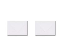 100 x ARK C6 Premium White Greetings Card Envelope 100gsm 114mm x 162mm (Pack of 2)
