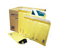 100 x AroFOL Padded Bubble Wrap Lined Envelopes Bags | Size: A000/B00/C0/D1/E2 (D/1-180mm x 265mm)