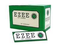 100 x BOOKS 5000 SHEETS MEDIUM GREEN STANDARD EZEE RIZLA ROLLING CIGARETTE PAPER