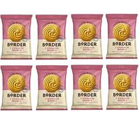 100 x Borders Biscuits Viennese Whirls Flavour Cookies (2 Biscuits Per Pack) - Total 200 Biscuits