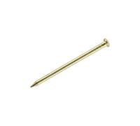 100 x Brass Wall Picture Pins 25mm Hardened Heavy Duty Nail Hook Photo Frame Wall Hanging DIY