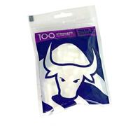100 x Bull Brand Standard 8mm Filter Tips Premium Quality Standard Filters for Cigarettes & Rolls