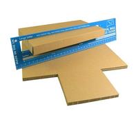 100 x C5 Size Large Letter PIP Shipping Maltese Cross Postal Postage Mailing Boxes for Royal Mail | Internal Dimensions : 220x160x20mm