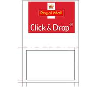 100 X Click and Drop Labels - A4 Integrated Labels S19 Label Compactable with Royal Mail Label - Sticky Label Paper 90 GSM Peel and Stick Pack of 100