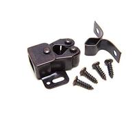 100 x Double Roller Catch Cupboard Fasteners Bronzed Antique + Screws