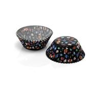 100 x Eddingtons Small Mini Paper Fairy Cake Cupcake Muffin Cases Brown Toffees