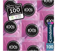 100 x Exs Bubblegum Flavoured Condoms | Vegan | Bulk Sealed Wholesale Pack