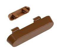 100 x Golden Oak Face Drain Caps Window Door Weep Hole Covers