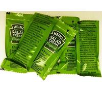100 x Heinz Salad Cream - Individual 10.5g sachets