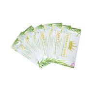 100 x Individual Sachet Wet Wipes Camping Festivals Backpacking Loo Car Travel Indivdually Packed Small Package Packaged Water Pocket Medium to Large Size Body Cleansing Hiking, Pets, Hand Face Towel