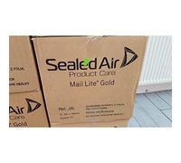 100 X J/6 MAIL LITE SEALED AIR PADDED ENVELOPES - GOLD / BROWN (300 x 440mm)
