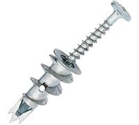 100 x Metal Driva Plasterboard Fixings & Screws