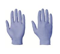 100 x Nitrile Disposable Gloves, LARGE Non-Powdered Blue (free P&P on all products)