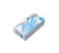 100 x Nitrile Disposable Gloves, X-Large XL Non-Powdered Blue by SuperTouch