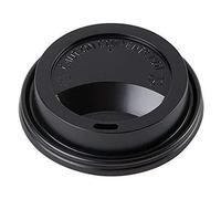 100 x Paper Cups SIP LIDS- 12oz to 16oz Black lids for Signature Hot Cup range (free P&P on all products)