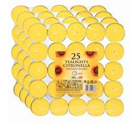 100 x Price's Citronella Tealight Candles Garden Home Mosquito Insect Repeller