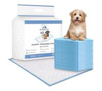 100 x Puppy Training Pads 60x40 cm | Dog Training Pads | Dog Pee Pad | Easy Disposal & Self Adhesive Tabs | Puppy Pads 100 Pack | (2 Packs of 50)