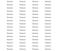 100 x Self Adhesive Peel Off Jewellery Stickers Labels Handmade 37mm x 7mm