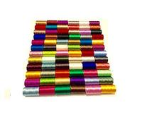 100 X Silk Rayon Embroidery Machine Thread Spools for Brother, Janome