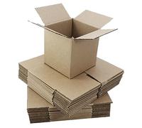 100 x SMALL MAILING PACKING CARDBOARD BOXES 5x5x5"