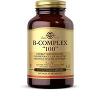 Solgar Vitamin B-Complex 100 Extra High Potency – Vegan Vegetable Capsules 100 Vcaps