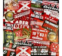 100 x Stickers for Aberdeen Fans - Inspired by Pittodrie Ultras 1983 Scarf Flags Banners