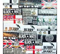 100 x Stickers for Derby Fans - Inspired by DCFC County Ultras Pride Park Scarf Flags Banners