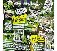 100 x Stickers for Hibs Fans - Inspired by Hibernian Ultras HFC Scarf Flags Banners