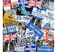 100 x Stickers for Leicester Fans - Inspired by City LCFC Foxes Ultras Scarf Flags Banners