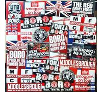 100 x Stickers for Middlesbrough Fans - Inspired by MFC Boro Ultras Riverside Scarf Flags Banners