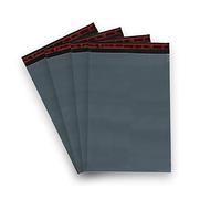 100 x Strong Grey Mailing Postal Postage Bags 12.5 x 17 inch