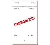 100 x Triplicate Carbonless Waitress, Restaurant, Café, Pub, Check Order Pads | Pad Type 200