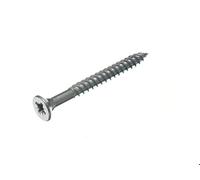 100 x Twin Thread Wood Screw FIXINGS BZP ZINC Plated Steel 10 x 2 inch