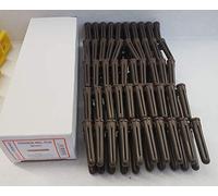 100 x Wall Plug Plastic Expansion Wall Fixing Raw Rawl Plugs 7mm Brown x 100