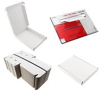 100 x White C6 A6 Size Box Large Letter Strong Cardboard Shipping MAILING Postal PIP ☆ Size 16cm x 12cm x 2.2cm ☆ 6.5" x 4.5" x 0.8" Fast DELIVERY