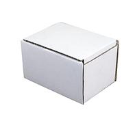 100 x White Shipping Boxes Postal Mailing Gift Wedding Packet Small Parcel Mugs Smash Boxes Cardboard(Size:15cm x 11cm x 9.5cm, 100pcs) UK Stock