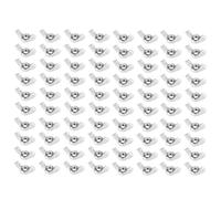 100 x Wing Nuts M6 Stainless Steel 304 Wing Nuts Set 11 x 25 mm Metric Wing Nut for DIY Wing Screws Alternative