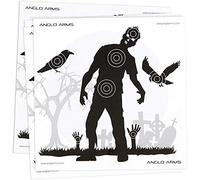 100 x Zombie Paper Targets100gsm 14 x 14cm Air Rifle, Pistol