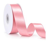 100 Yards Pastel Ribbon for Bows Gift Wrapping Ribbon 0.79 Inch Pink | Use gift wrap ribbons, satin trim & bows for gift packaging; try wrapping accents and ties to finish your presents nicely.