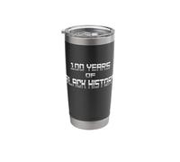 100 Years Black History Beginning 1926 Centennial Stainless Steel Insulated Tumbler