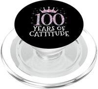 100 Years Of Attitude 100th Birthday Celebration PopSockets PopGrip for MagSafe