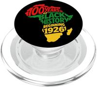 100 Years of Black History Beginning 1926 African Heritage PopSockets PopGrip for MagSafe