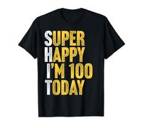 100 Years Old Humor Adults Funny 100th Birthday T-Shirt