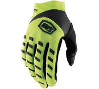 100% Youth Airmatic Gloves Youth L Flo Yellow 10028-475-06