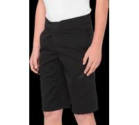 100% Youth Ridecamp Shorts Youth 24 Black 47901-001-24