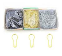 1000/2000PCS Gold Silver Bulb Pins For Crafting, Metal Stitch Markers(Gold,2000PCS)