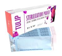 1000 3.5" x 10" Self Sealing Sterilization Pouch - Autoclave Sterilizer Bags for Clean Tools - Dental and Nail Sanitizer Packets by Tulip (5 Boxes of 200)